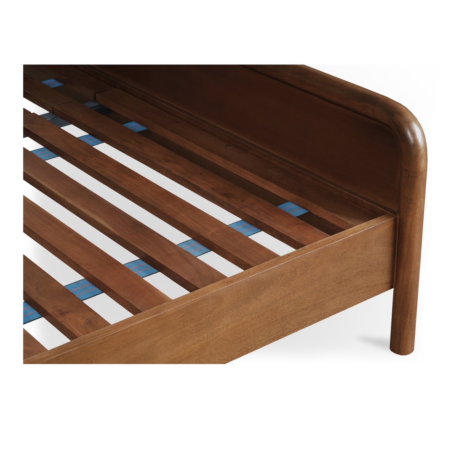 Rye King Bed Warm Brown by Moe's Home