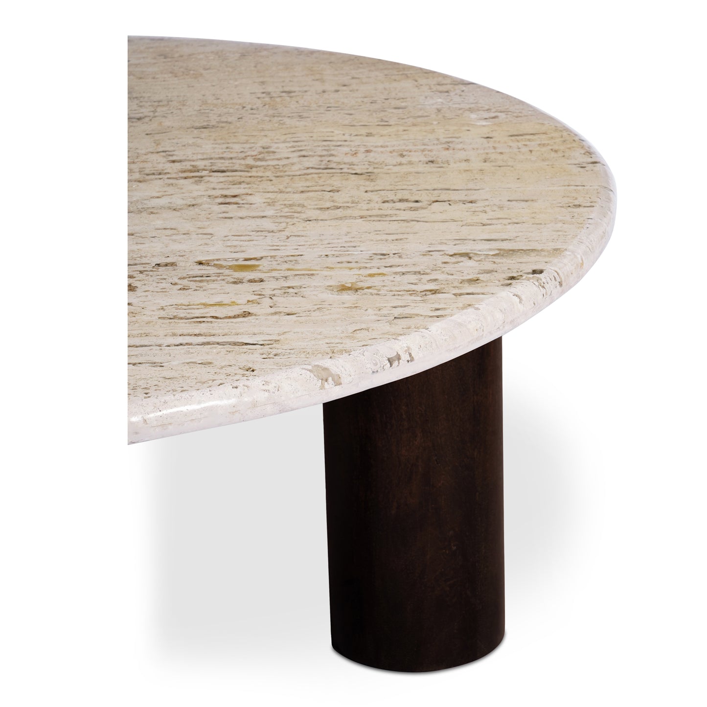 Landon Coffee Table Beige Travertine by Moe's Home