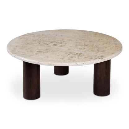 Landon Coffee Table Beige Travertine