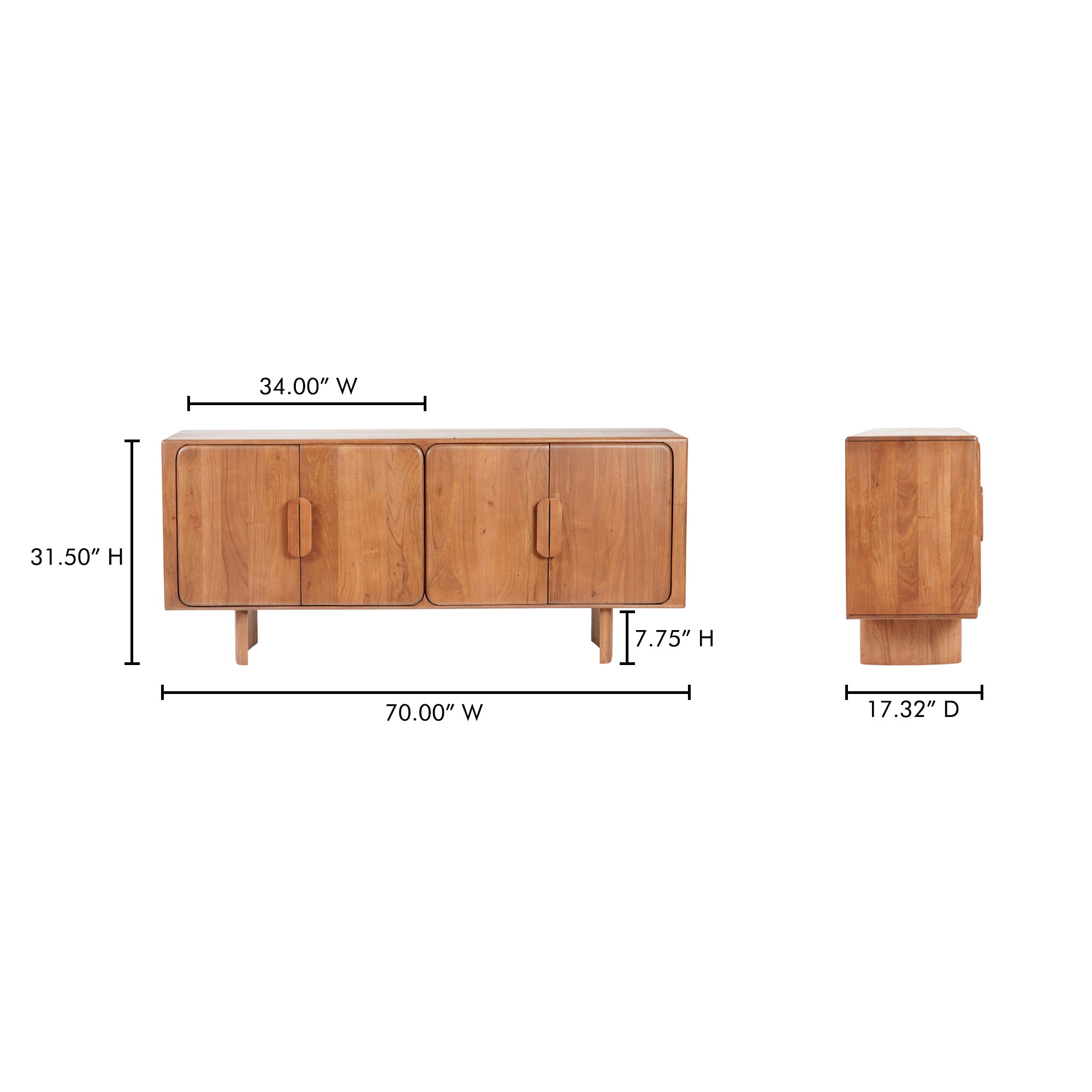 Orson Sideboard Brown