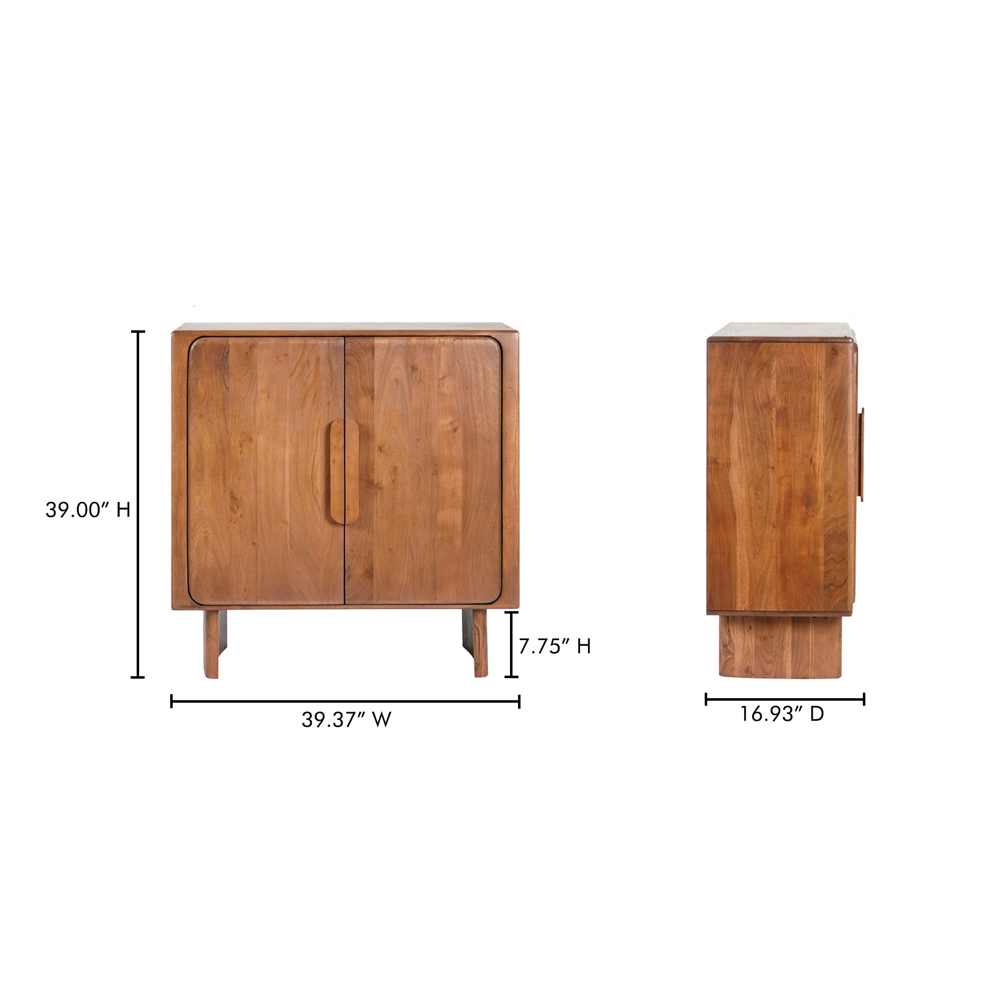 Orson Bar Cabinet Brown