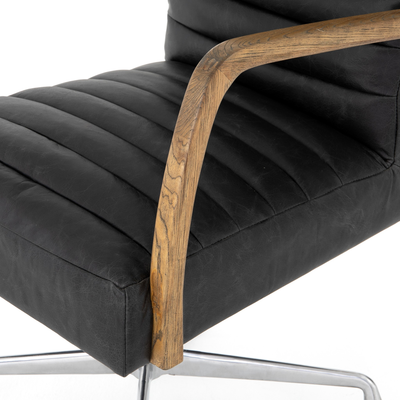 Bryson Channeled Desk Chair by Four Hands