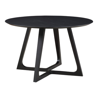 Godenza Round Dining Table Black by Moe's Home