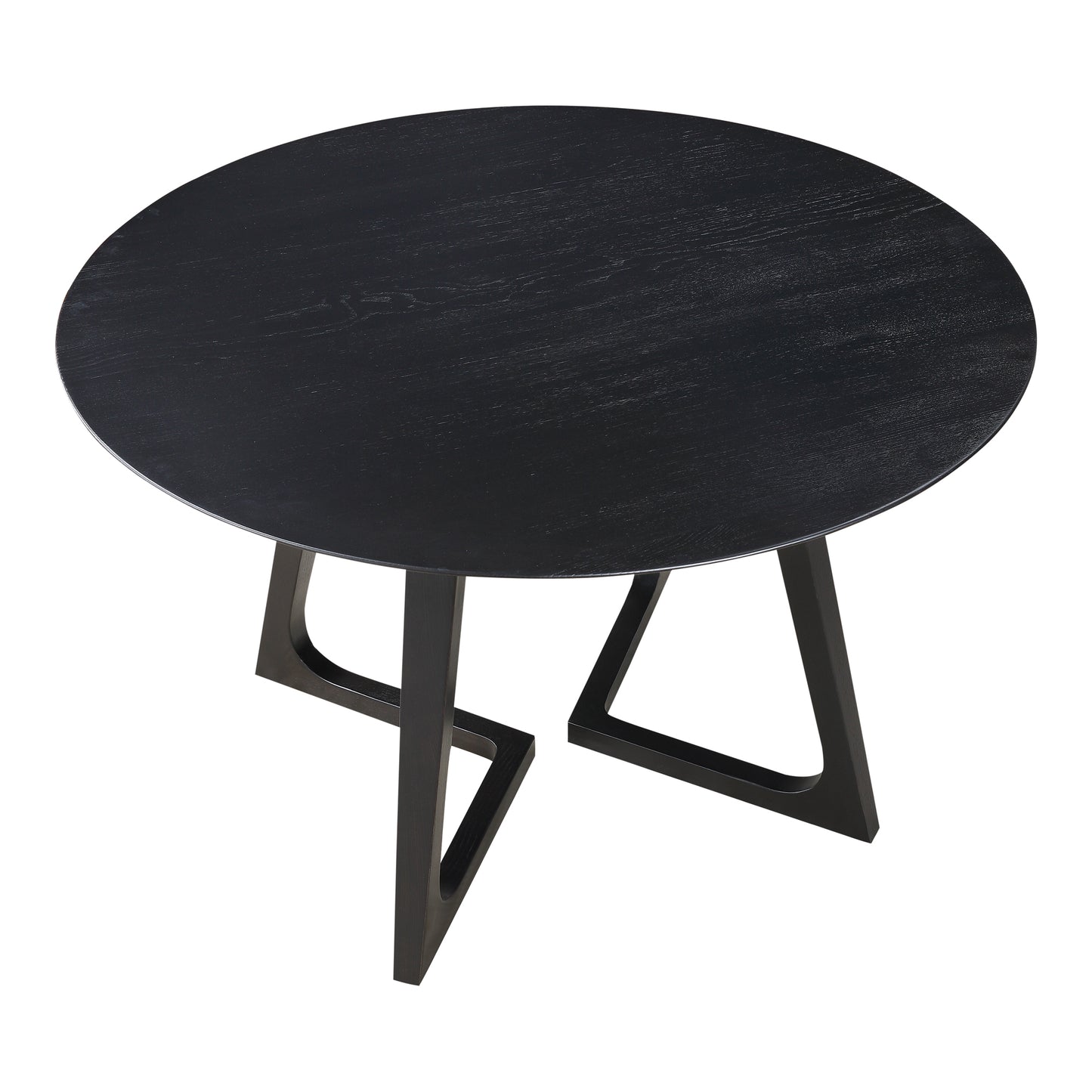 Godenza Round Dining Table Black by Moe's Home