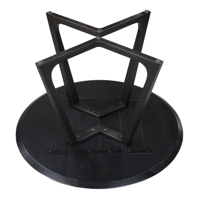 Godenza Round Dining Table Black by Moe's Home