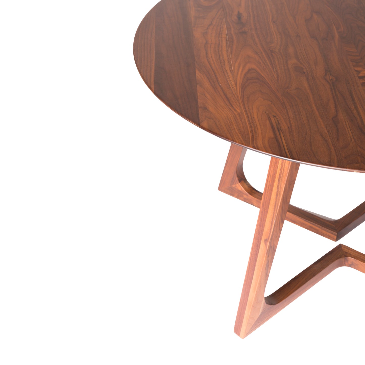 Godenza Round Dining Table Brown by Moe's Home