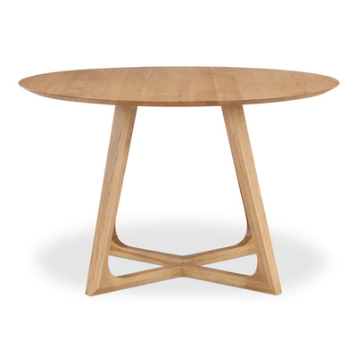 Godenza Round Dining Table Oak by Moe's Home