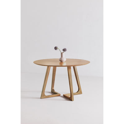 Godenza Round Dining Table Oak by Moe's Home