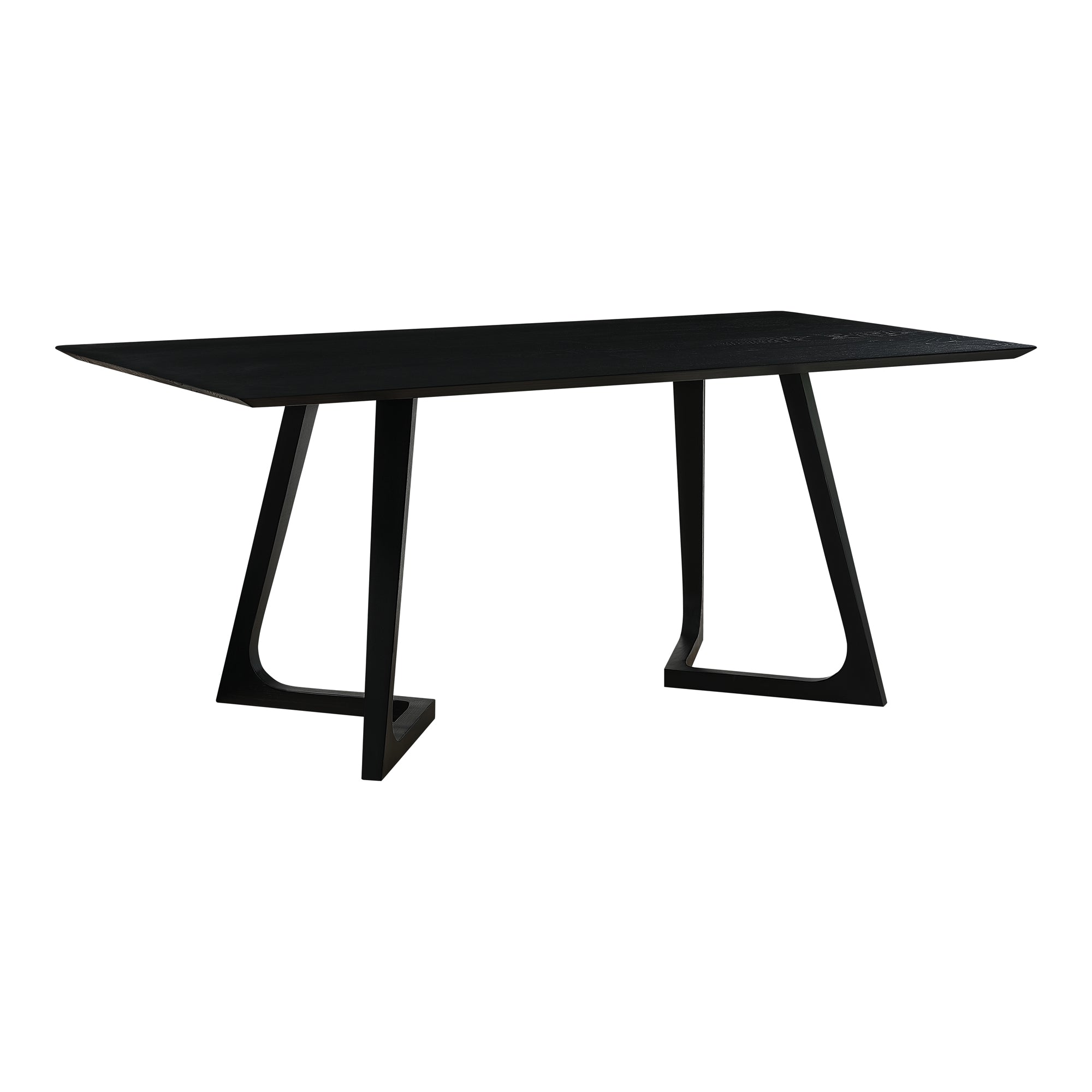 Godenza Rectangular Dining Table Black