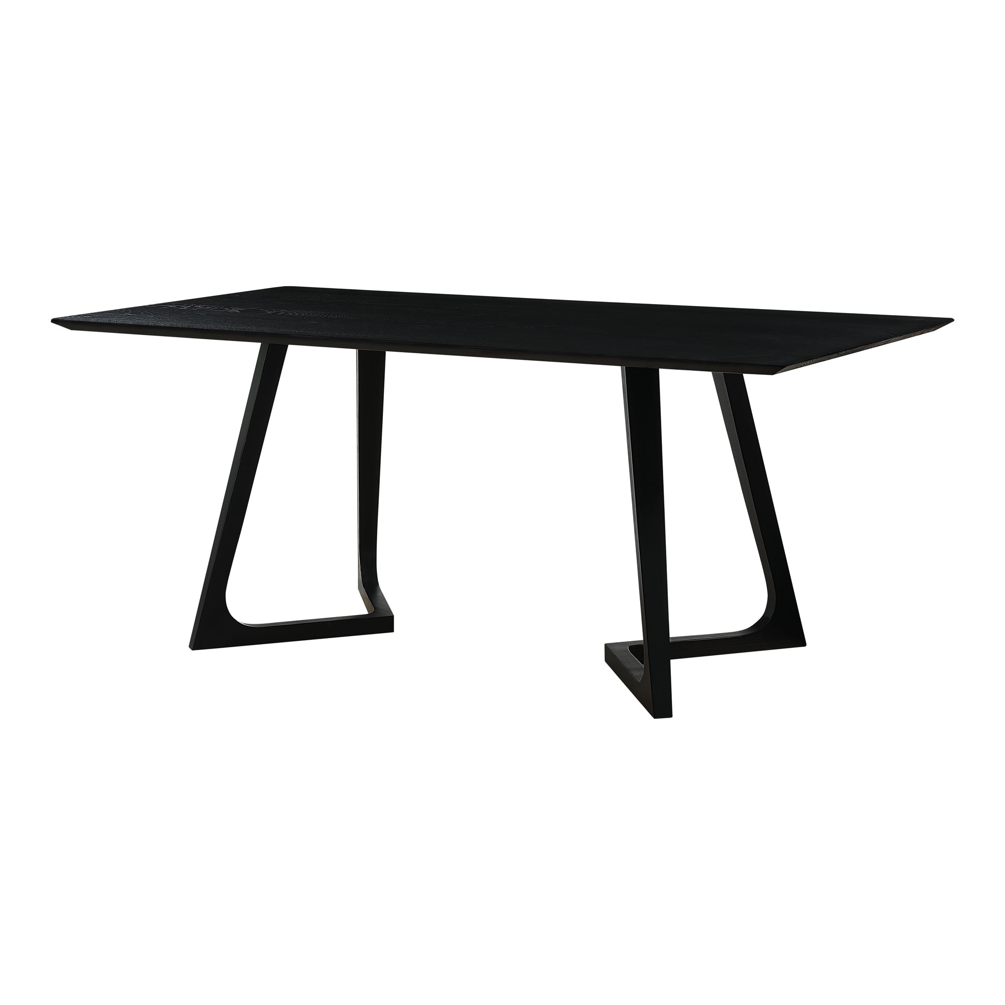 Godenza Rectangular Dining Table Black