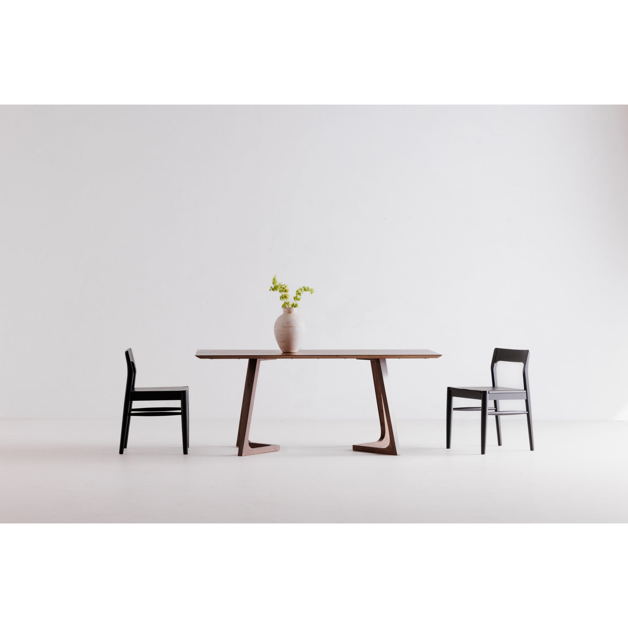 Godenza Rectangular Dining Table Brown