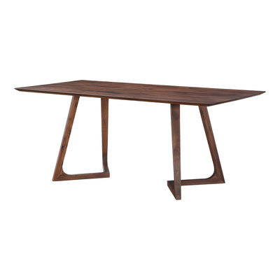Godenza Rectangular Dining Table Brown by Moe's Home