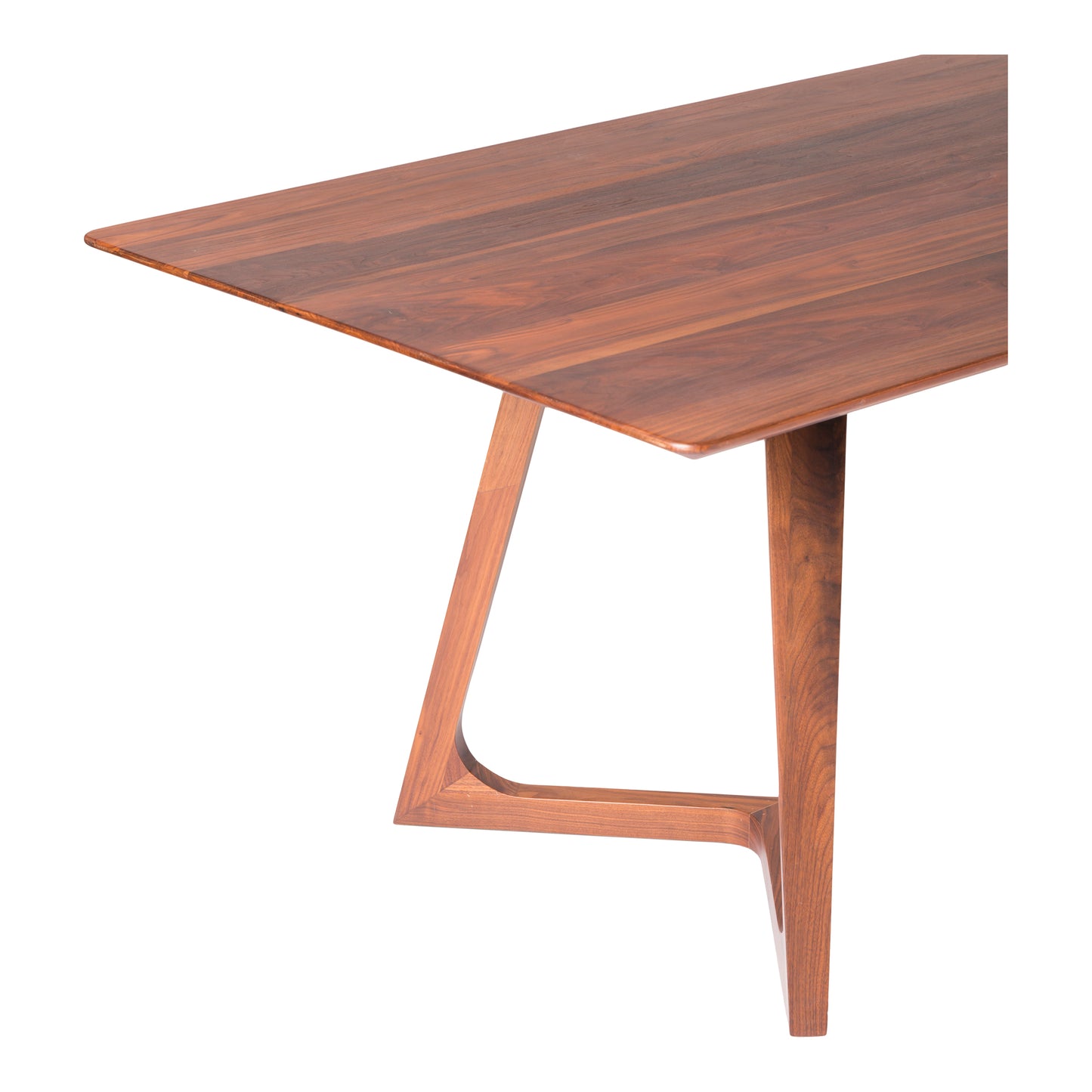 Godenza Rectangular Dining Table Brown by Moe's Home