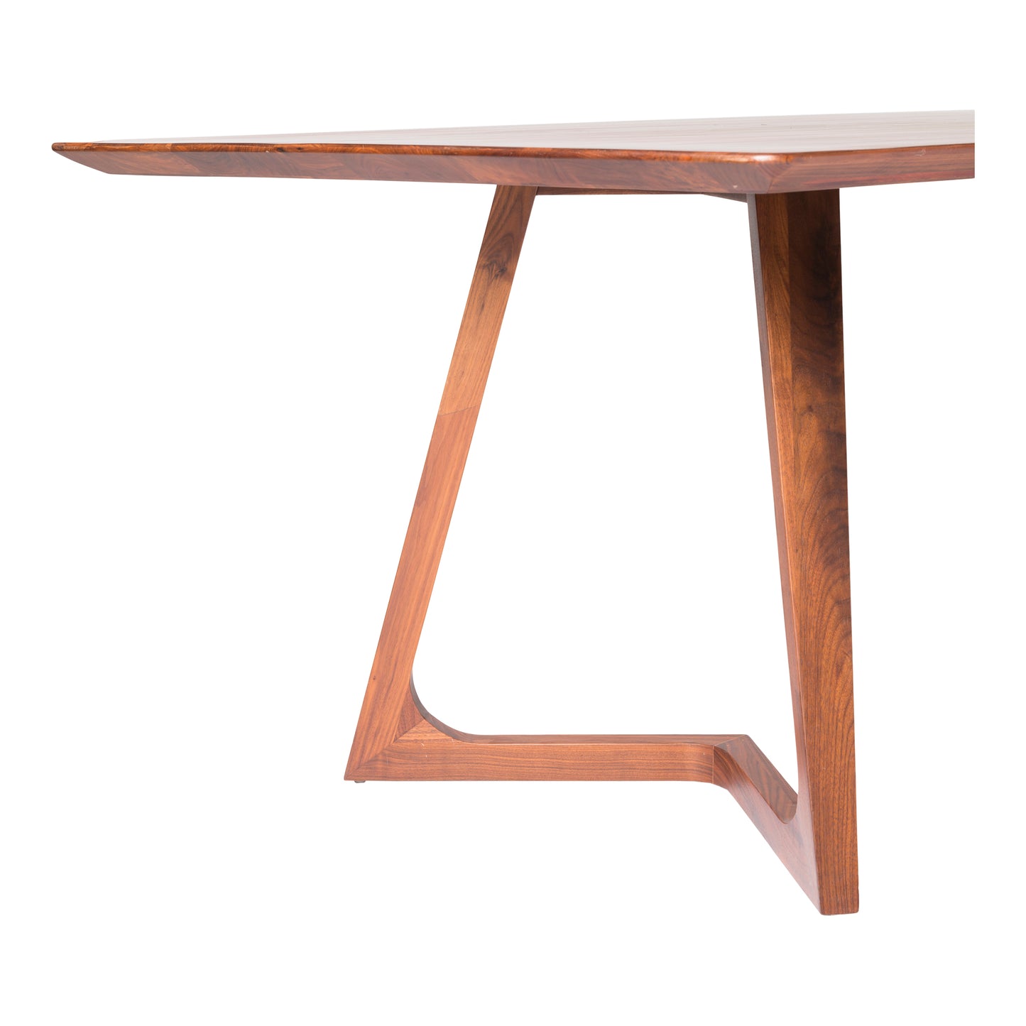 Godenza Rectangular Dining Table Brown by Moe's Home
