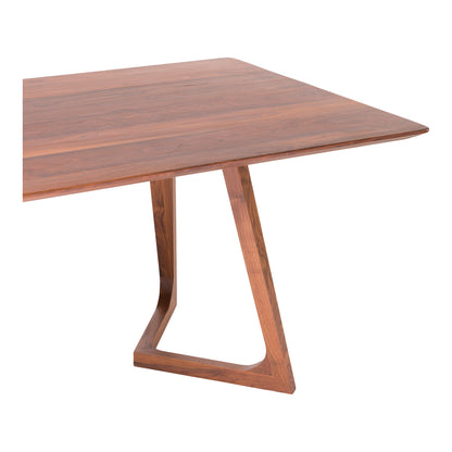 Godenza Rectangular Dining Table Brown