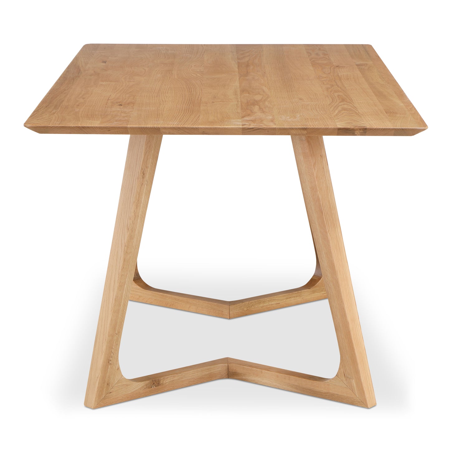 Godenza Rectangular Dining Table Oak by Moe's Home