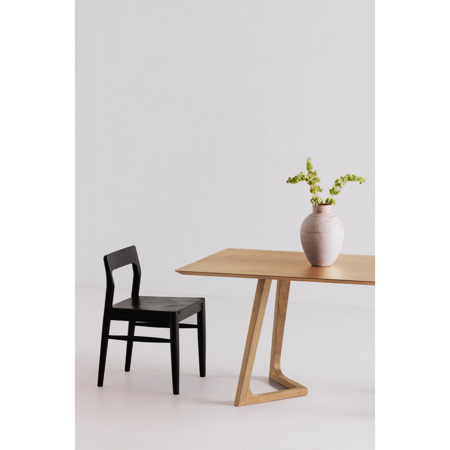 Godenza Rectangular Dining Table Oak by Moe's Home