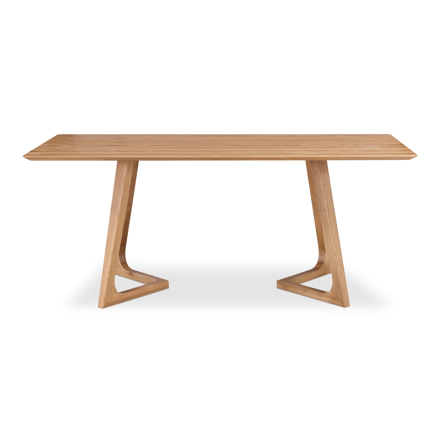 Godenza Rectangular Dining Table Oak | Natural