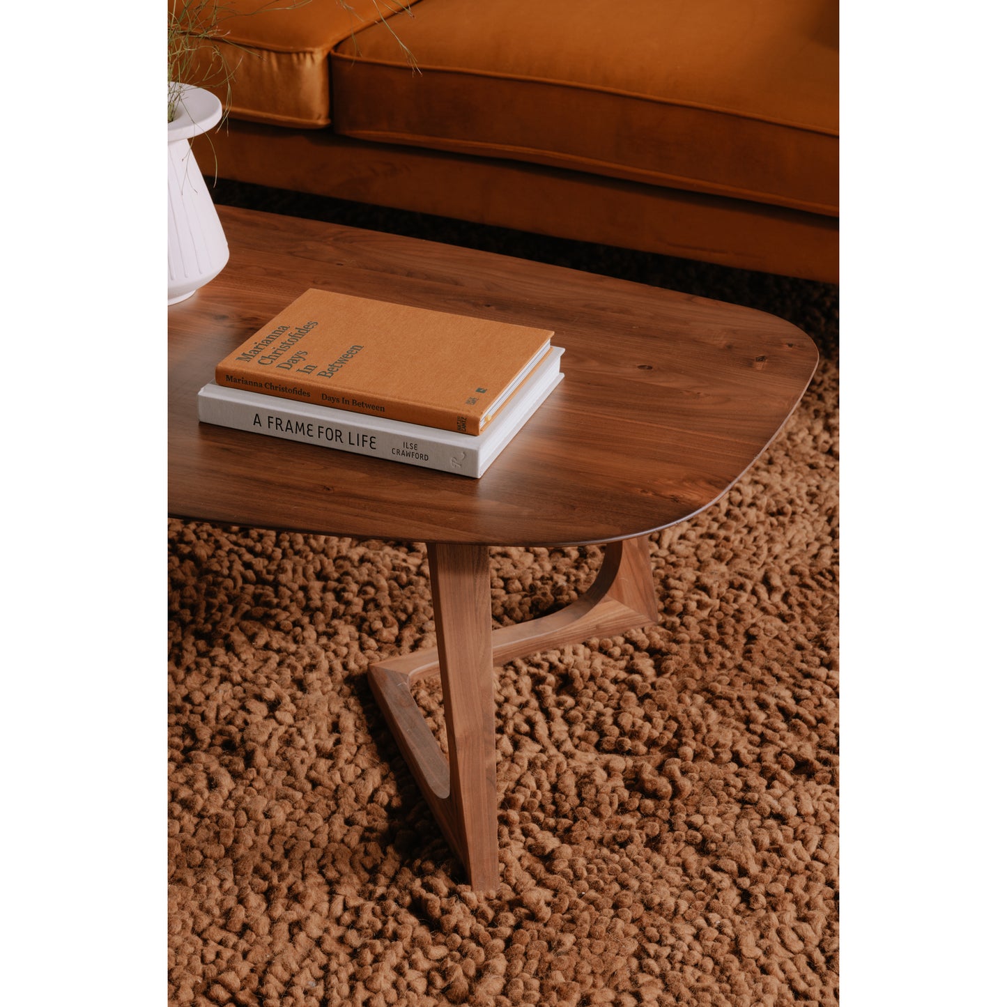 Godenza Small Coffee Table Brown by Moe's Home