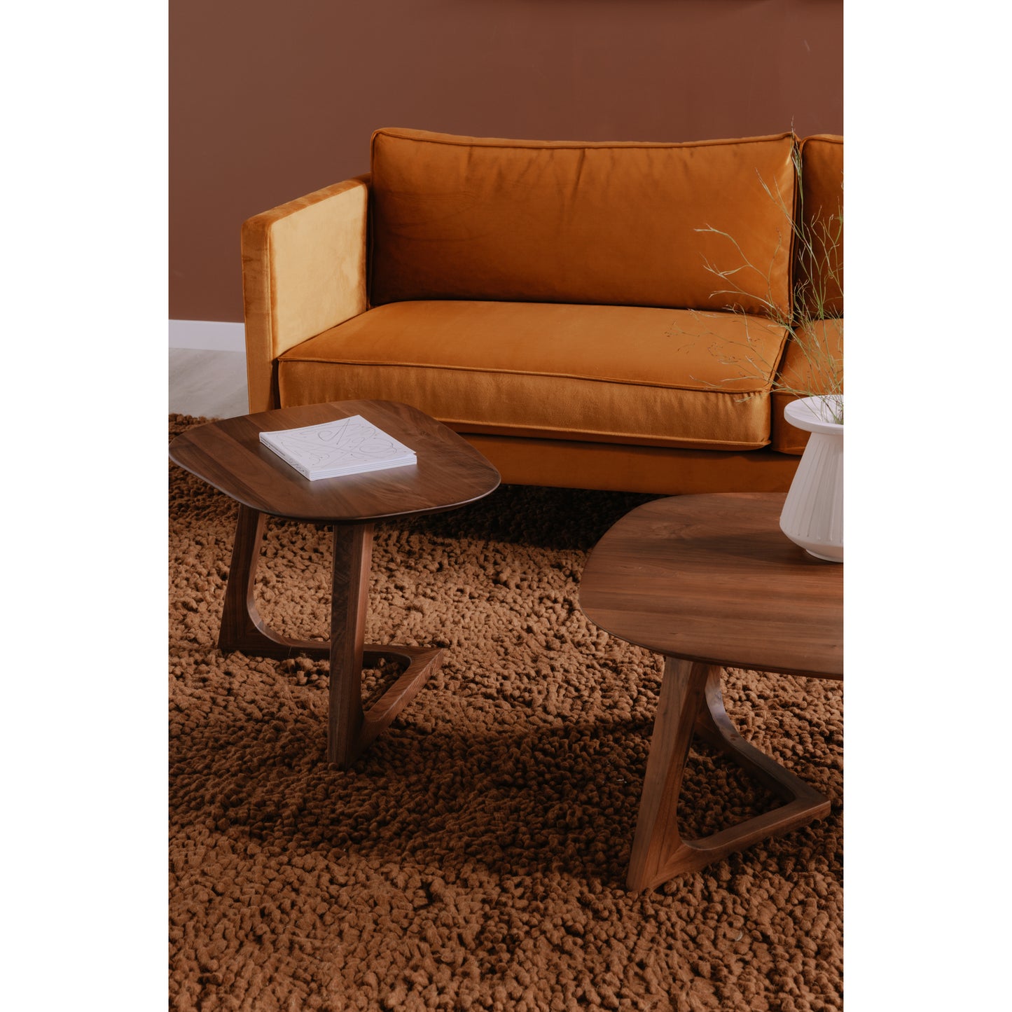 Godenza End Table Brown by Moe's Home