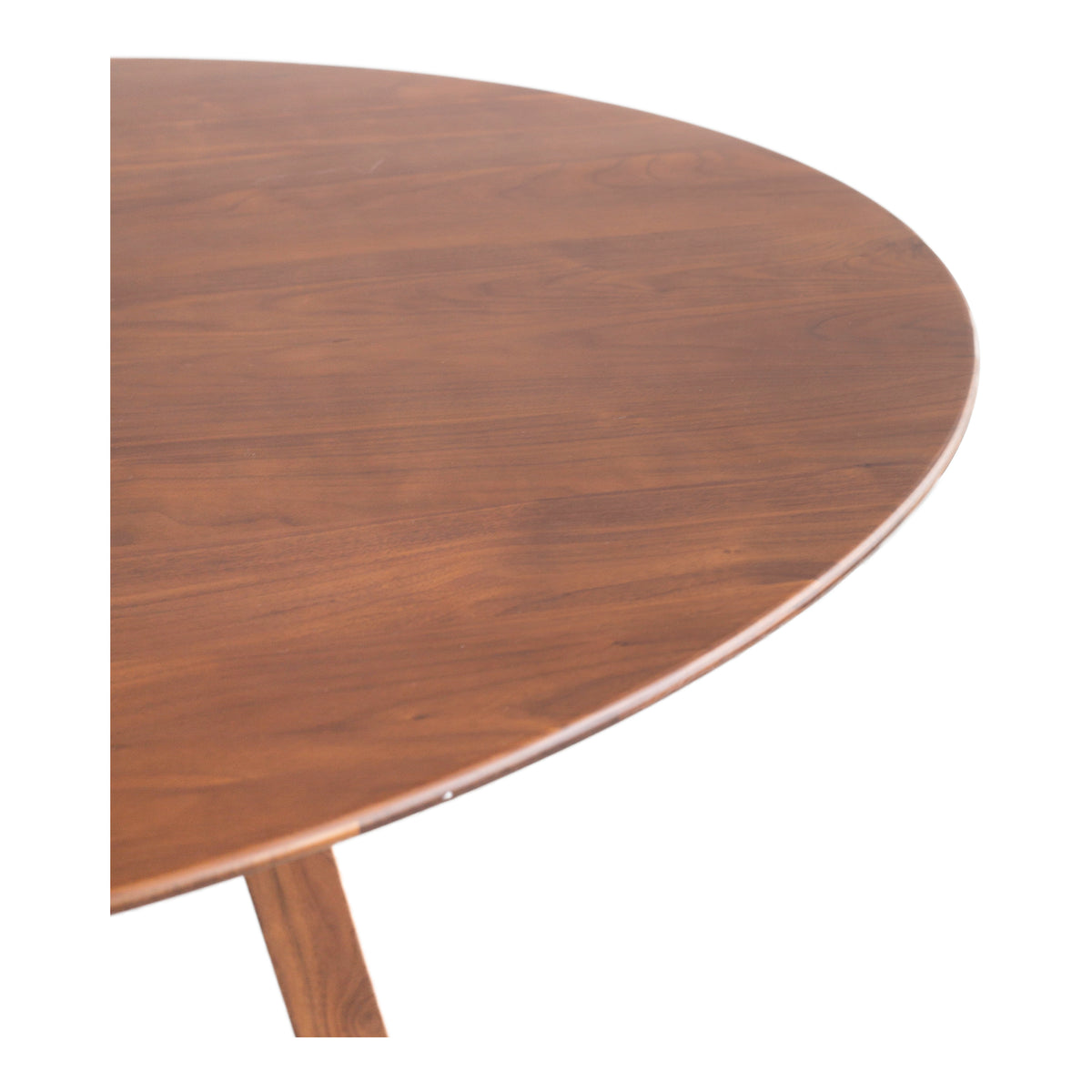 Aldo Round Dining Table Brown by Moe's Home