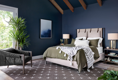 Leigh Upholstered Bed by Four Hands