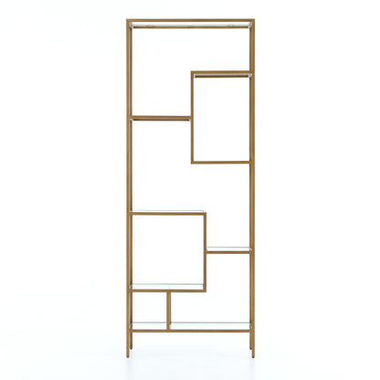 Helena Brass Bookcase