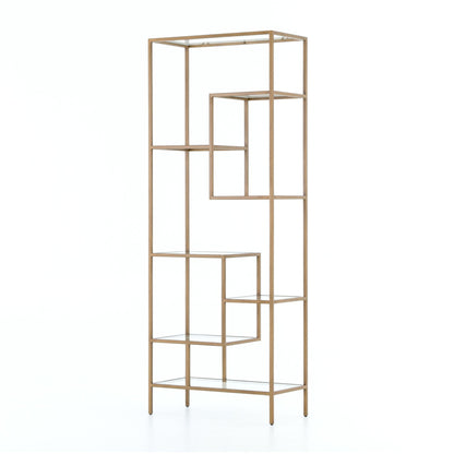 Helena Brass Bookcase