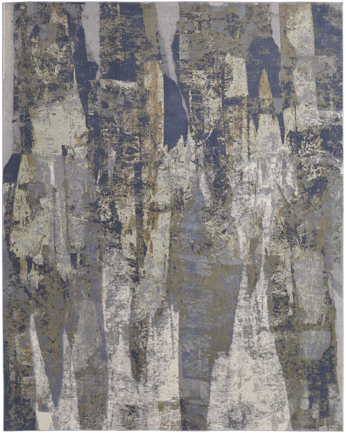 Clio 39K6F Blue/Gray Rug by Feizy