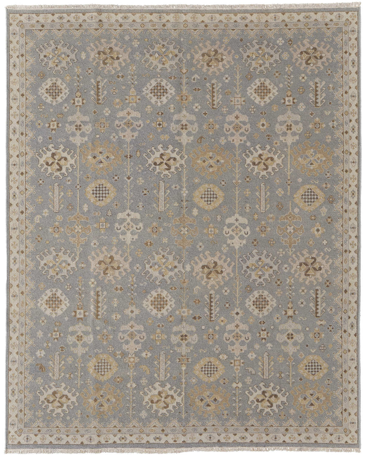 Corbitt 0610F Aqua/Beige Rug by Feizy
