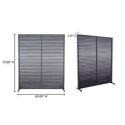 Dallin Screen Black by Moe's Home