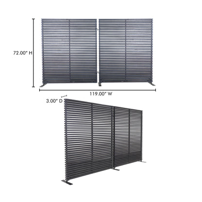 Damani Screen Black