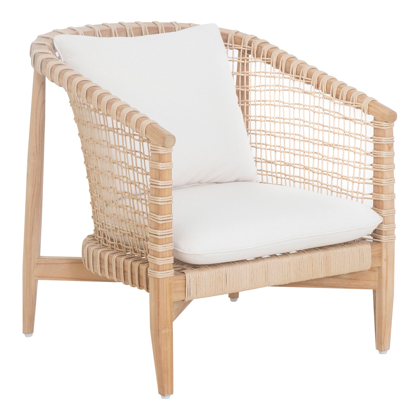 Kuna Outdoor Lounge Chair Natural by Moe's Home