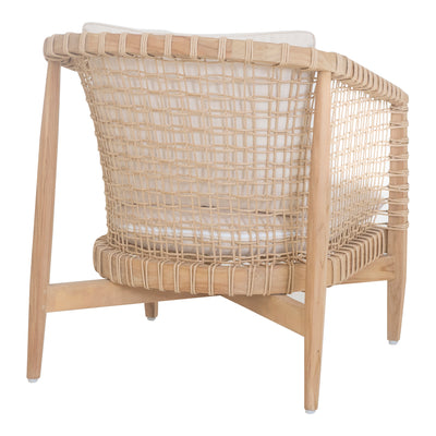 Kuna Outdoor Lounge Chair Natural by Moe's Home