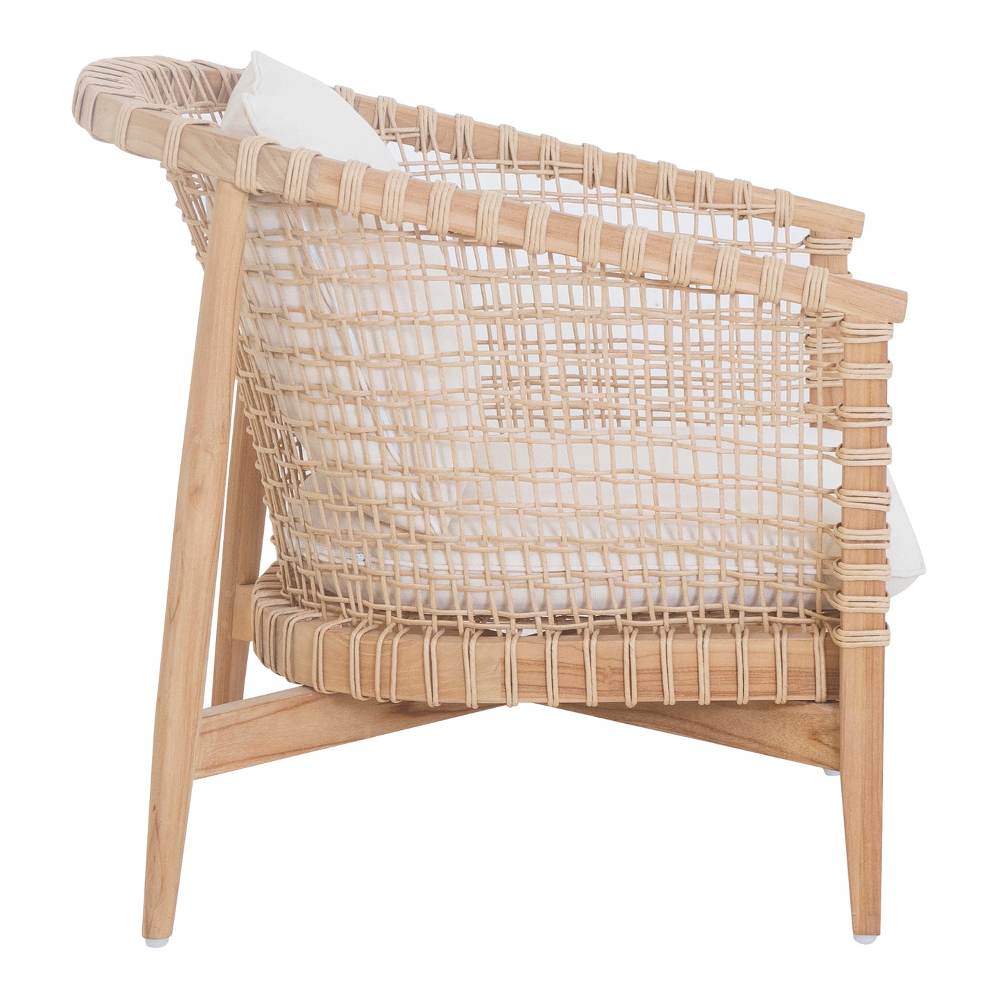 Kuna Outdoor Lounge Chair Natural by Moe's Home
