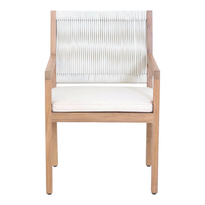 Luce Outdoor Dining Chair Natural | Natural