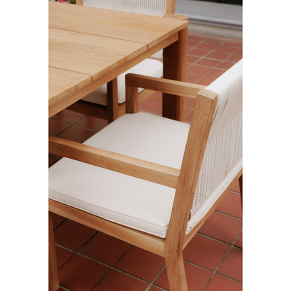 Luce Outdoor Dining Chair Natural