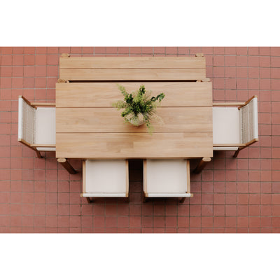 Tempo Outdoor Dining Bench by Moe's Home