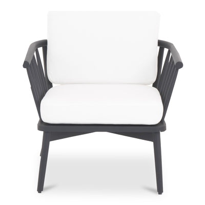 Wren Outdoor Lounge Chair Warm White | White