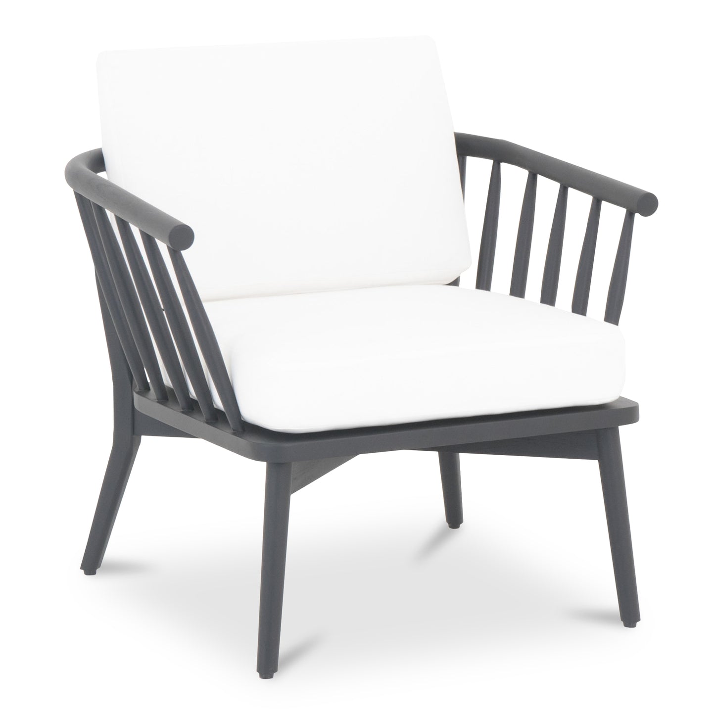 Wren Outdoor Lounge Chair Warm White by Moe's Home