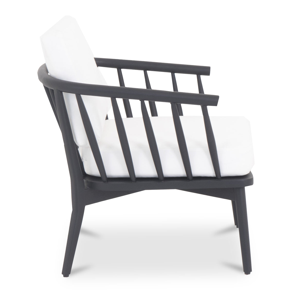 Wren Outdoor Lounge Chair Warm White by Moe's Home