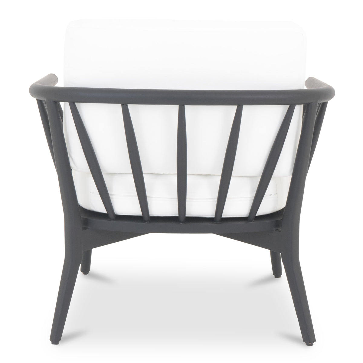 Wren Outdoor Lounge Chair Warm White by Moe's Home