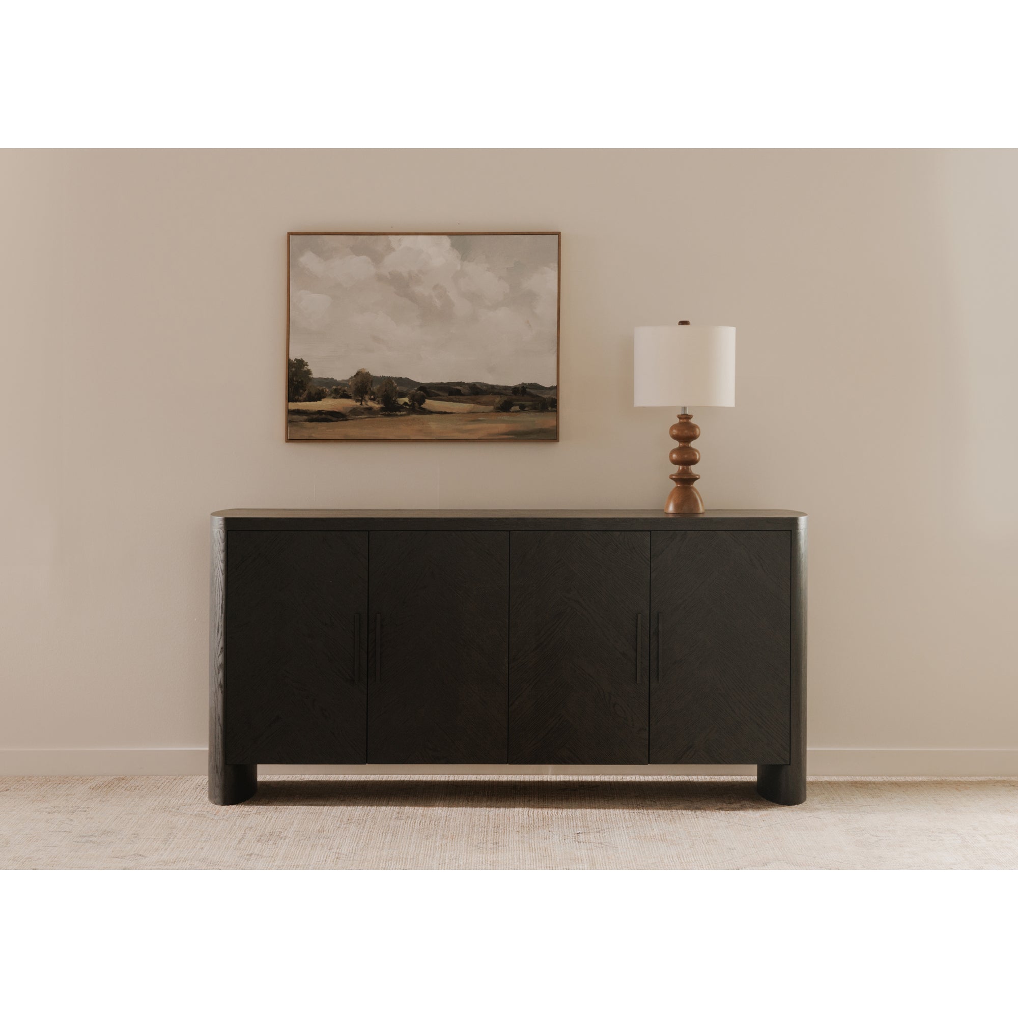 Gwen Table Lamp Honey Brown