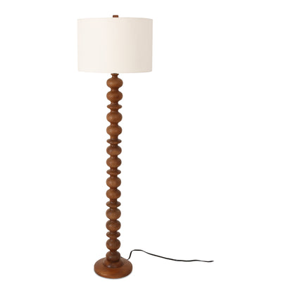 Gwen Floor Lamp Honey Brown | Brown