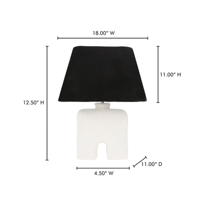 Yara Table Lamp White