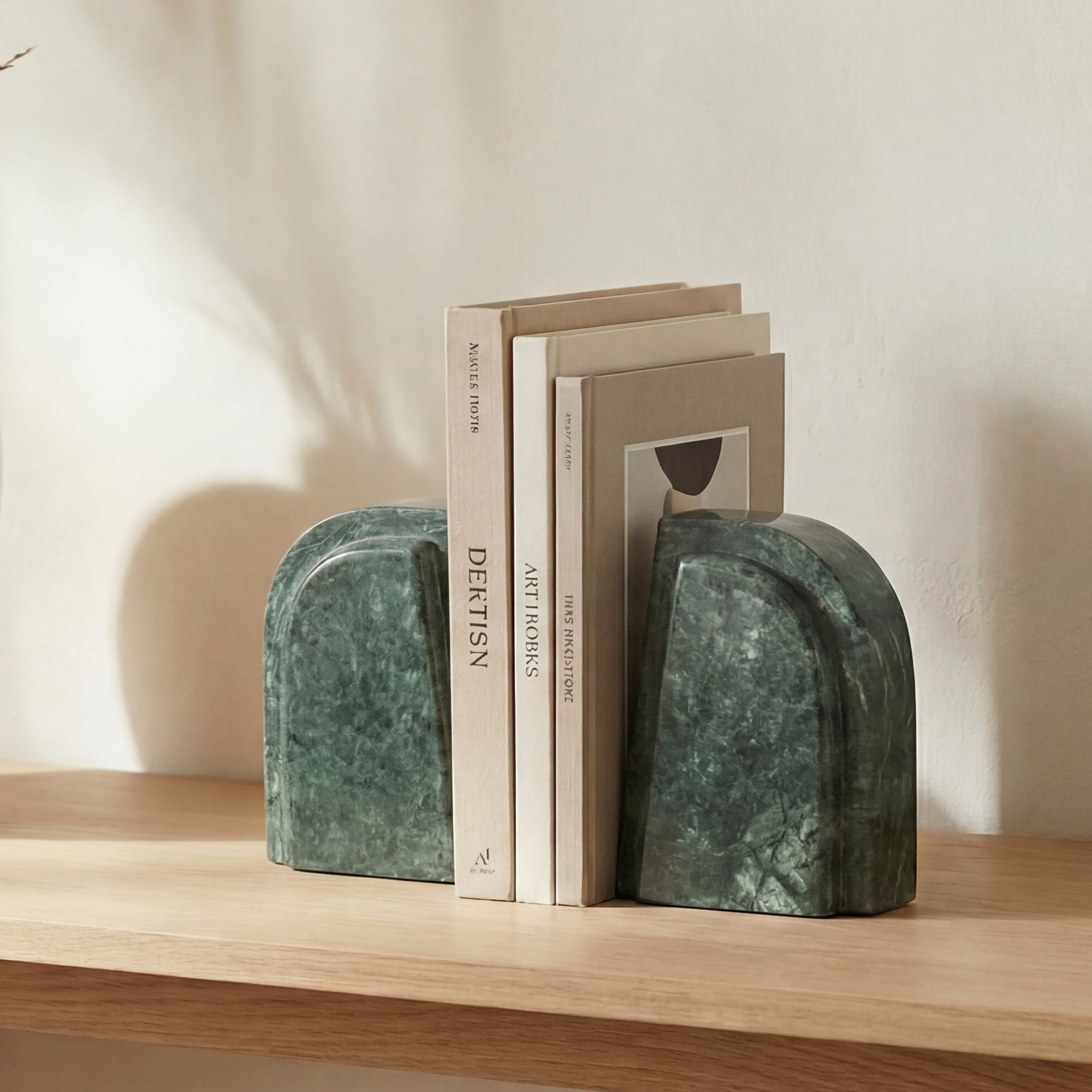 Zane Marble Bookends-Set Of 2 by Moe's Home