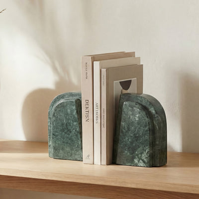 Zane Marble Bookends-Set Of 2 by Moe's Home