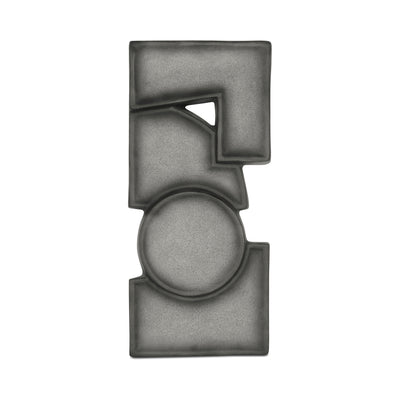 Teo Wall Sculpture Charcoal by Moe's Home