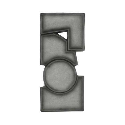 Teo Wall Sculpture Charcoal by Moe's Home