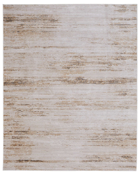 Deja 39PKF Dark Taupe Rug by Feizy